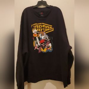 Nike Air Jordan Sweatshirt DNA Men Size 3XL Big And Tall Black New